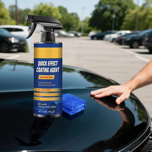 Car Polish Coating Spray – Quick Scratch Repair & Paint Protection for All Cars.