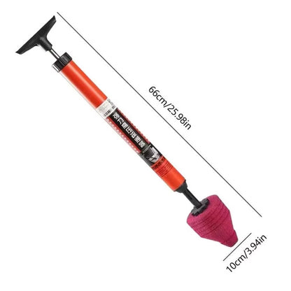 High Pressure Toilet Plunger – Powerful Drain Clog Remover with Ergonomic Handle.