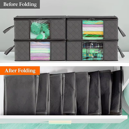 Clothes Storage Bag Large Capacity  Bags Storage Containers for Organizing Bedroom Closet Clothing